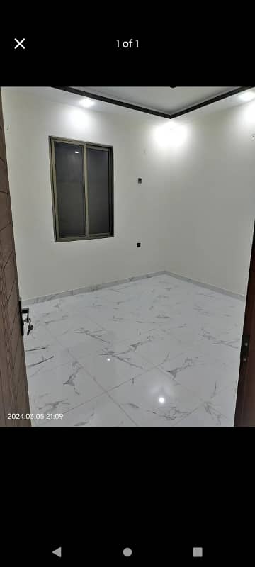 2 Bed Lounge Studio Flat DHA Badar Commercial Tile Flooring Family Building . ) 03212151005 0