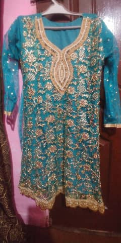 frock with lehenga