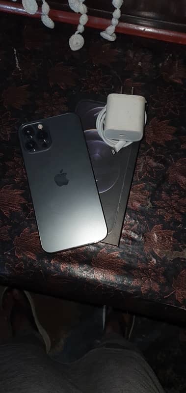 iPhone 12 Pro Max 256 PTA approve condition 10 by 10 All ok 0