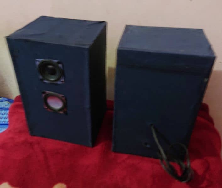 2PCS 2.5 Inch 12Watts 1 box  Speakers 4 Ohm 4