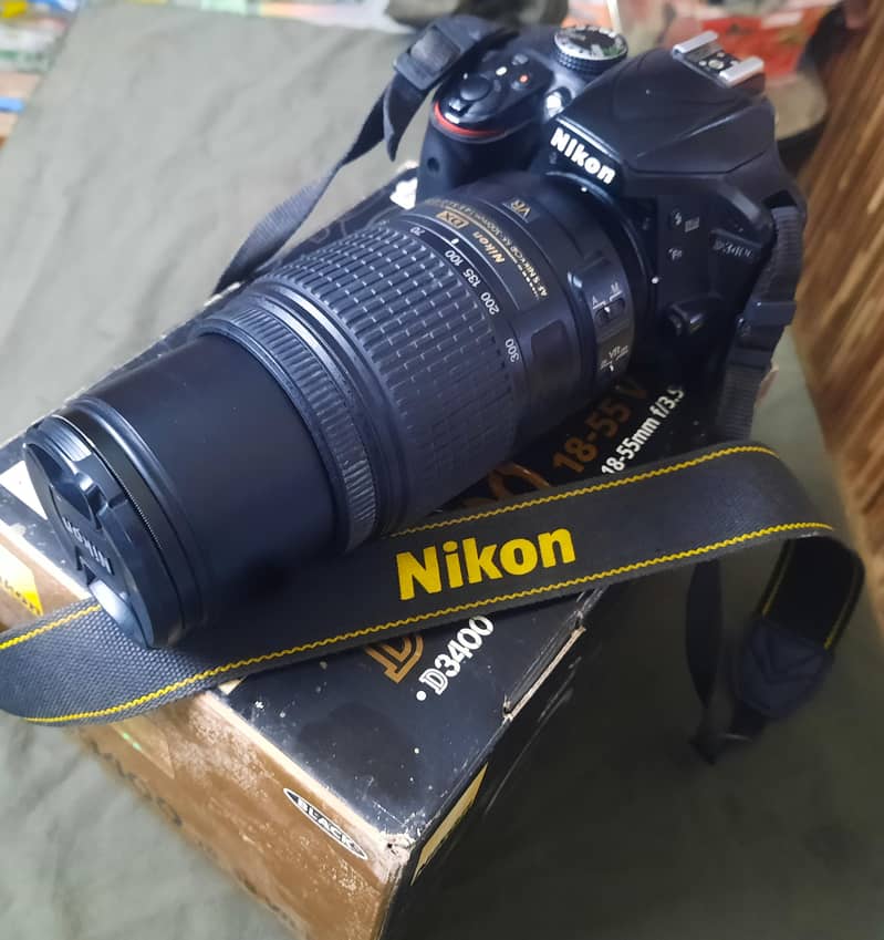 Nikon D3400 With 70-300 mm Lens 0