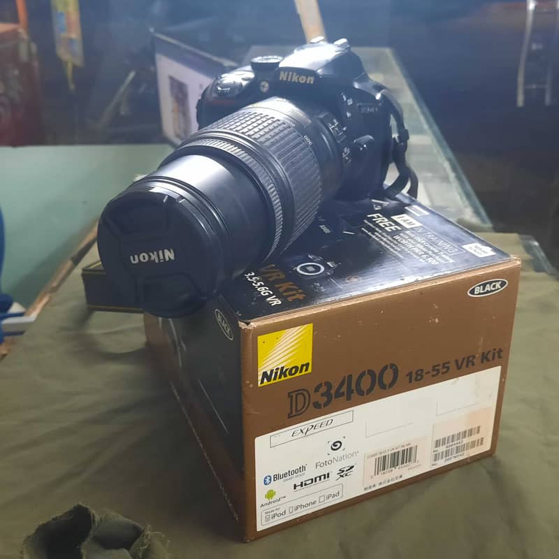 Nikon D3400 With 70-300 mm Lens 2