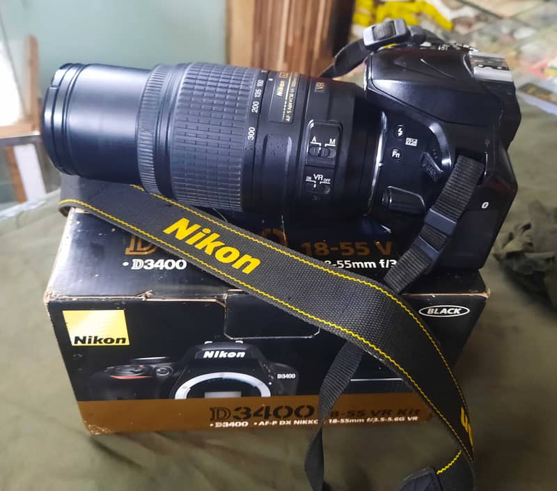 Nikon D3400 With 70-300 mm Lens 4