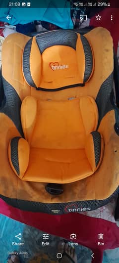 Tinnies car seat