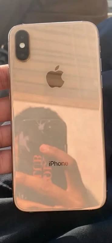 iphone xs only panel glass crack no open no repair week gurranty time 1