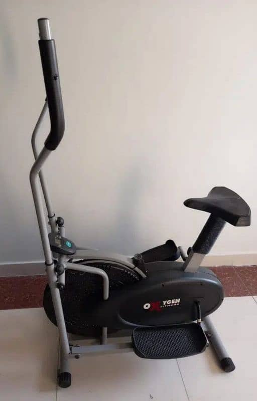 exercise cycle elliptical machine cross trainer magnetic upright bike 12