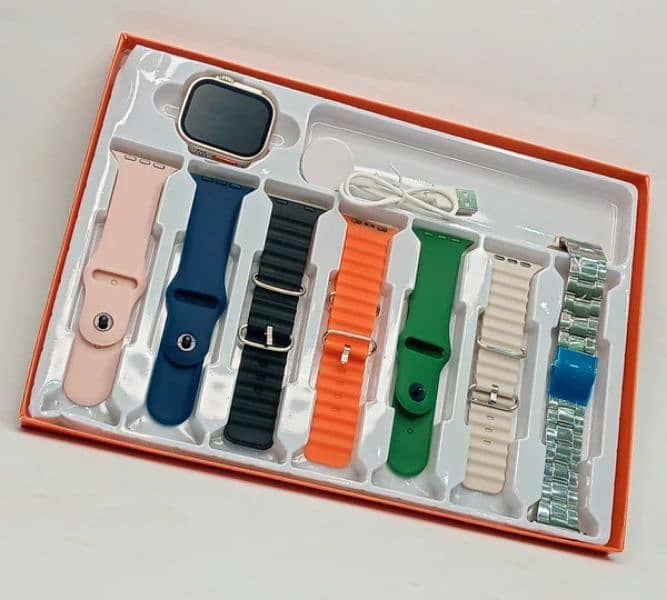 7 in 1 ultra smartwatch. 3 month warranty 1