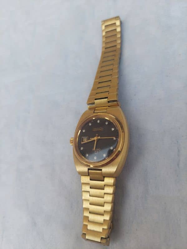 Omega  1978 Seamaster Aqua Terra Diamond Black Dial Watch 5