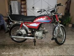 motorcycle/bike 70cc