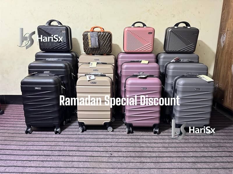 Luggage bags/ travel suitcases/ trolley bags/ travel trolley/ attachi 0
