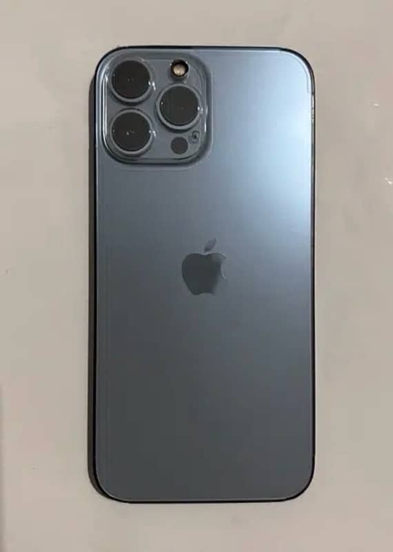 Iphone 13 Pro Max 128 GB Seirra Blue PTA Approved 0