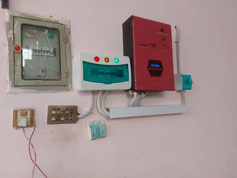 10 KW , 7 KW, and 5 KW hybrid Solar inverter with WAPDA sharing 5