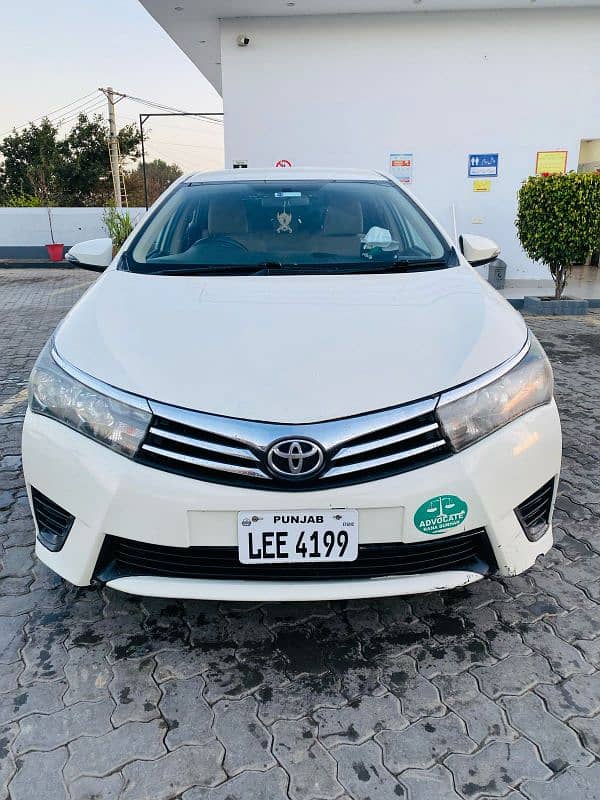 Toyota Corolla XLI 2016 0