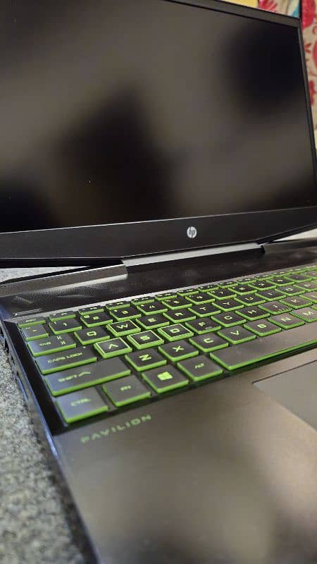 HP Pavilion 15 Gaming (acid green) i5 9th gen , 16 Gb Ram 1