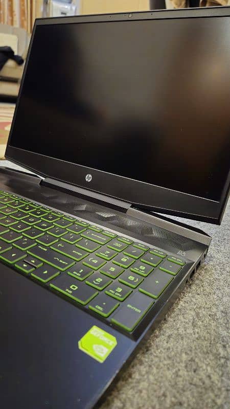 HP Pavilion 15 Gaming (acid green) i5 9th gen , 16 Gb Ram 2