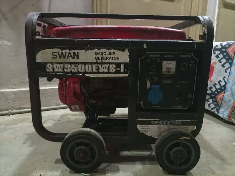 swan  3.5kw generator in perfect running condition 2