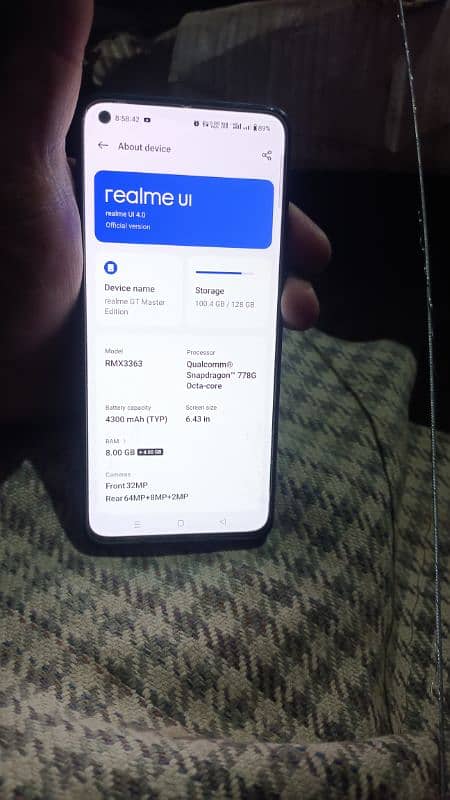 realme gt mastet edition 8+8 gb 128 gb 1