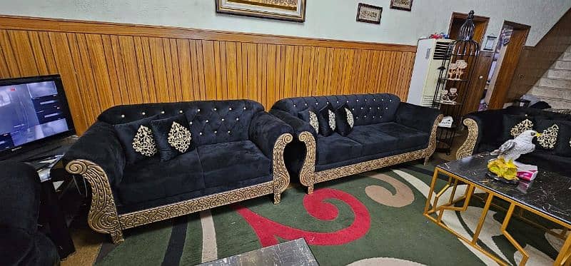 sofa set,6 seater, complete sofa 11