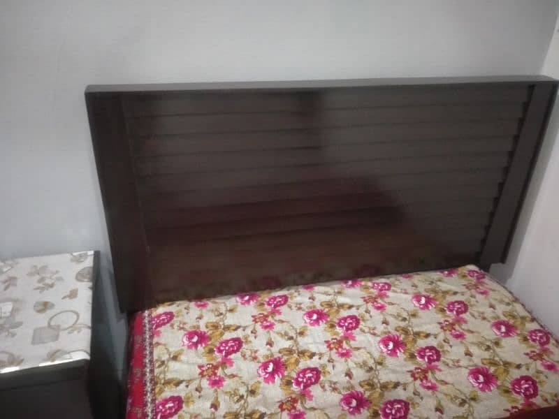 wooden single bed  for sale 1