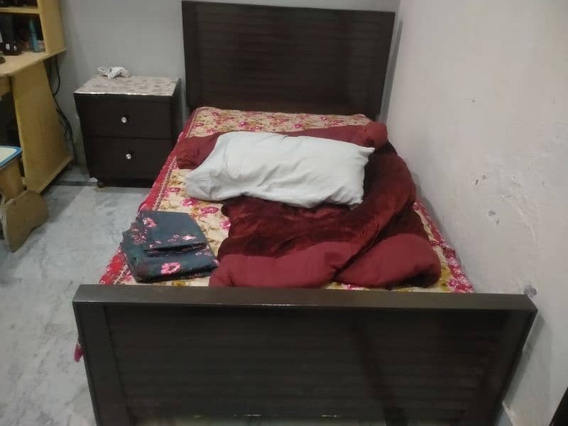 wooden single bed  for sale 5