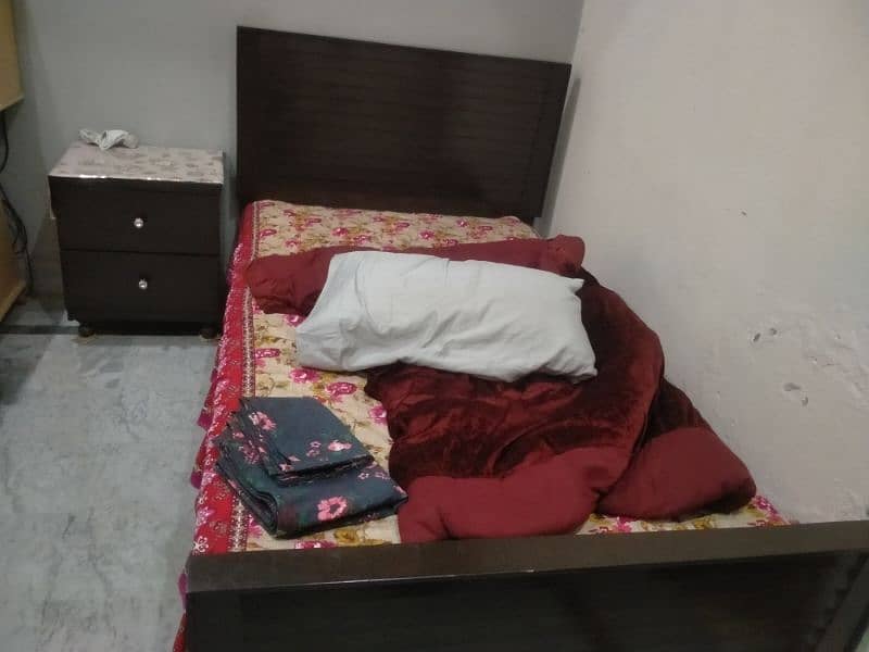 wooden single bed  for sale 8