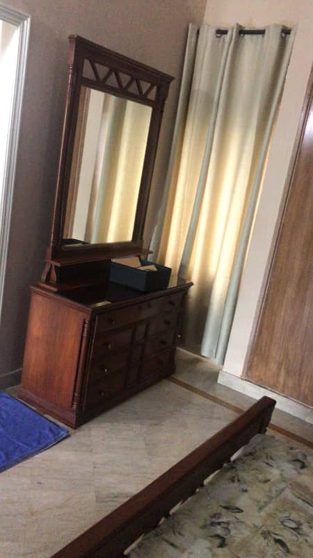 Furnished Bedroom Available For Rent in Askari 5 Near Kalma Chowk 1