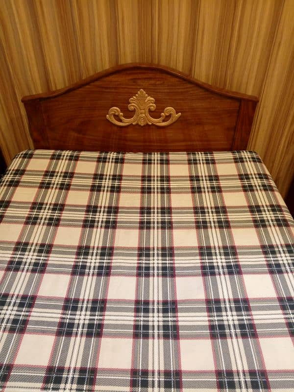 sheesham wood kids size pair of bed for sale 3