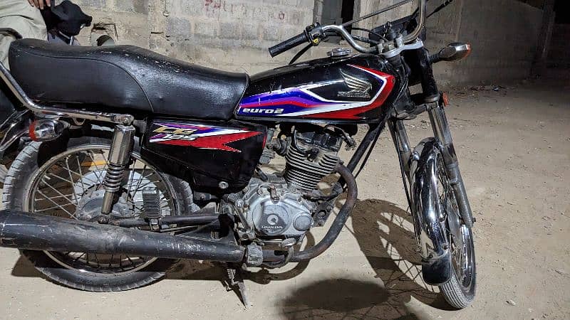 Honda CG 125 2015 registration 2017 0