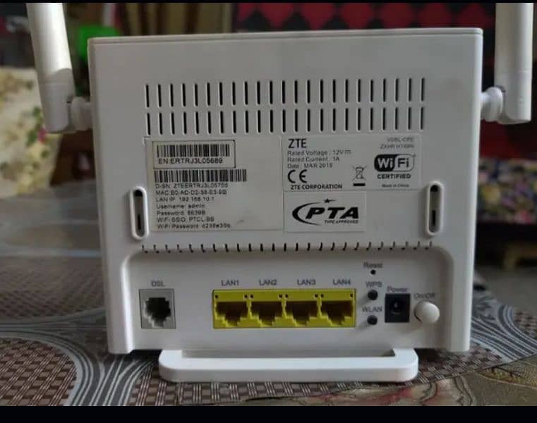 Ptcl vdsl2 available for sale 2