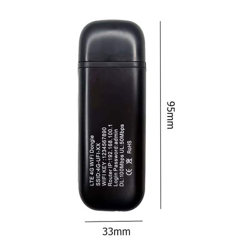 Wireless Modem Dongle 4G LTE WiFi Router 6