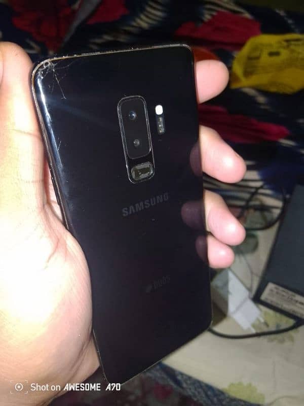 Samsung S9 Plus exchange possible glass break mobile 03251465644 2