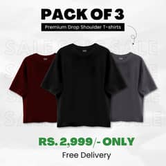 Premium Quality Drop Shoulder T-shirts