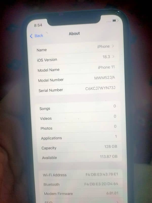 iPhone 11 pta Approved 128gb 2