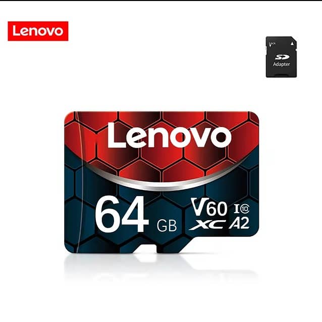 Memory Card – 32GB, 64GB, 128GB  Genuine Lenovo 0