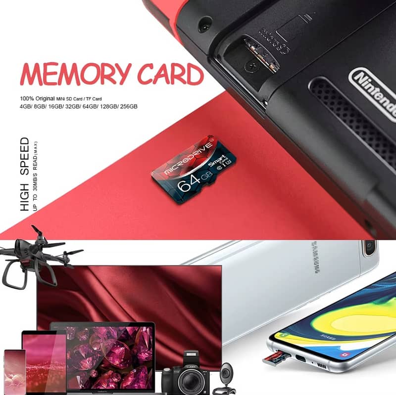 Memory Card – 32GB, 64GB, 128GB  Genuine Lenovo 1