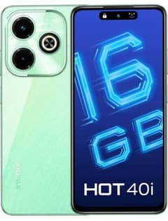 infinix hot 40i, 8+8/128, 5000 battery