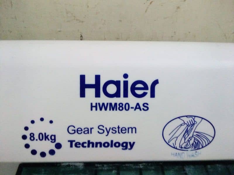 Haier washing machine urgent sell 0/3/1/8/4/7/4/3/9/3/2 9