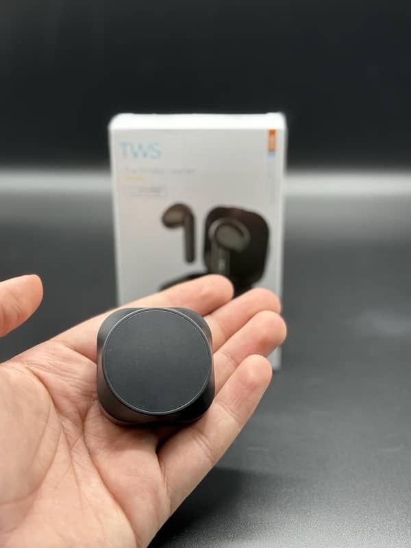 True wireless stereo air buds (black) 2