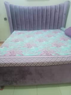 king size bed - velevt