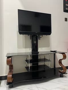 Glass Led Tv Trolly