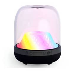 Lp92 Bt Led Glass Transparent Magic Color Speaker