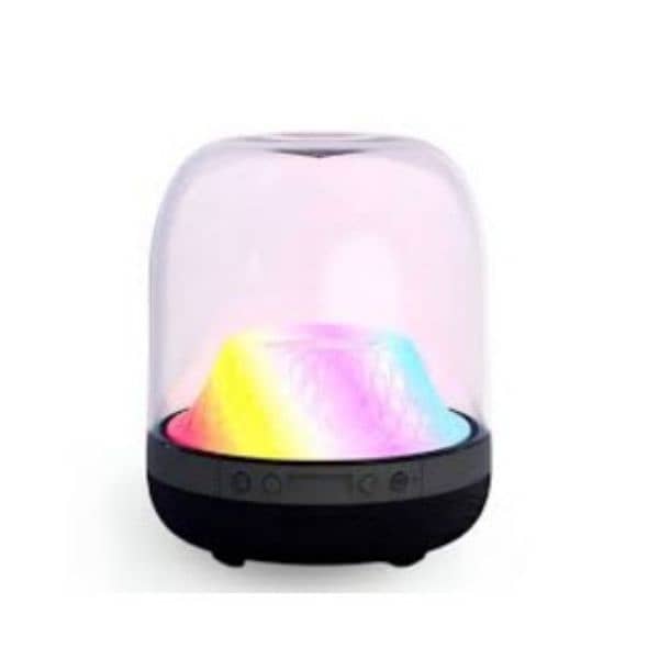 Lp92 Bt Led Glass Transparent Magic Color Speaker 1