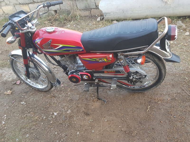 honda cg 125 for sale  Punjab number  17 model 4