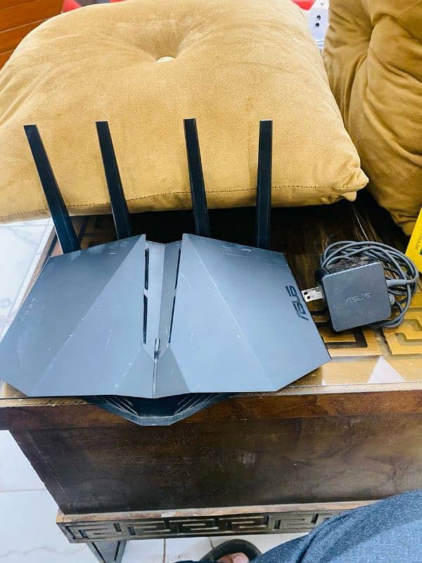 Asus AX82u ax5400 Dual Band WiFi 6 Gaming, ASUS AURA RGB, 0