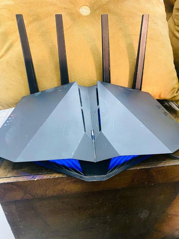 Asus AX82u ax5400 Dual Band WiFi 6 Gaming, ASUS AURA RGB, 2
