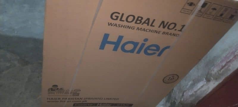 Haier 100BS  10kg new washing+drayr dabba pack 03316373219 3