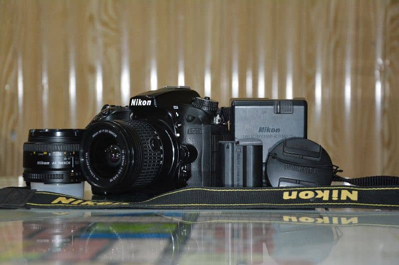 D7200 Nikon with 50mm and 18-55mm 6