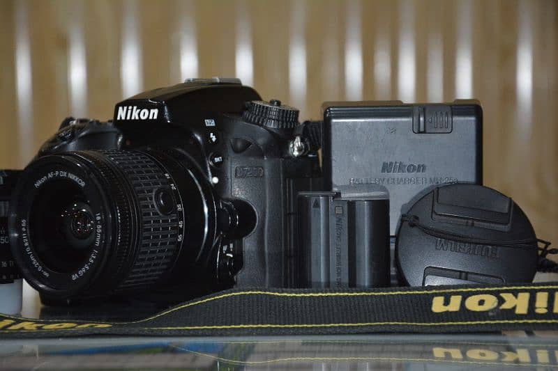 D7200 Nikon with 50mm and 18-55mm 7