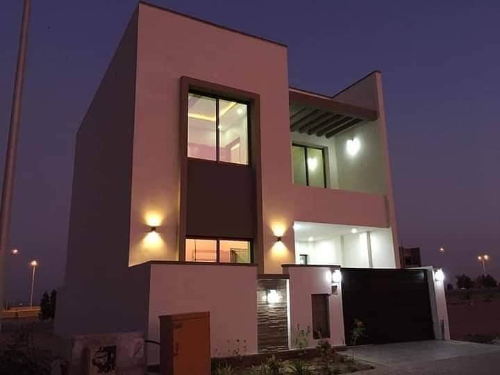 125 Sq. Yards, 3 Bedrooms Modern Style Luxurious Ali Block Villa On Rent Is Available In Bahria Town Karachi 1