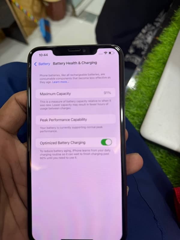 iPhone XS Max 64Gb jv 2 month sim working ha better 91% 0